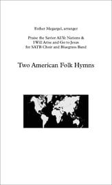 Two American Folk Songs SATB choral sheet music cover
